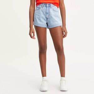 Levi’s Premium Mom High Rise Denim Shorts in‎ Not Kidding